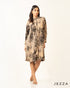 Polyester Button-Down Knee Top-Dress 71591